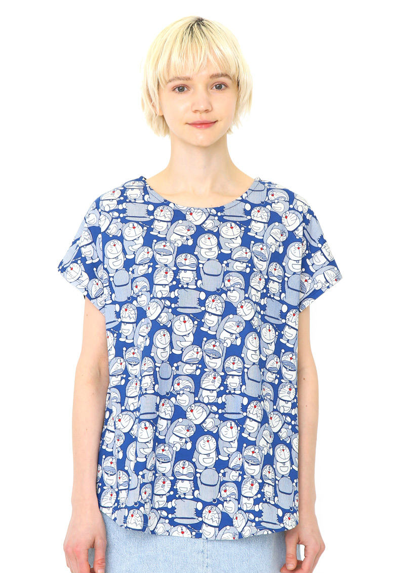 レディースBOX Tシャツ「ドラえもん いっぱい」