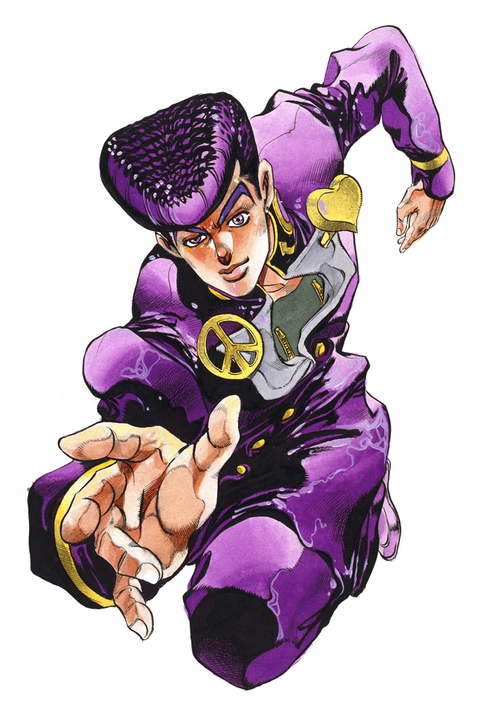 荒木飛呂彦「ジョジョの奇妙な冒険」 (c)LUCKY LAND COMMUNICATIONS/SHUEISHA