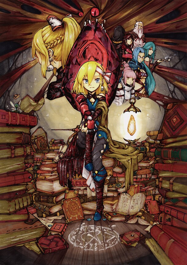 神原絵理華の新連載「DarkArtsMaster」大魔法使い目指す、難あり少女の物語