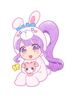 のんのミニキャライラスト。