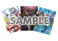 「この素晴らしい世界に祝福を！紅伝説」第2弾特典付き前売券に付属するクリアファイル。