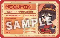 「～この謎めいた街にひらめきを！～」クリア特典のプラスチックバッジ。