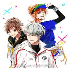 三つ子の魂。左から棒野大輝（CV：小花井優）、大根珠輝（逢坂良太）、伊田みつば（CV：柿原徹也）。