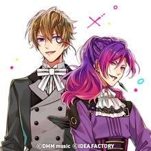 “咀嚼伯爵”。左から透歩人（CV：小野友樹）、潰詠醐（CV：森久保祥太郎）。