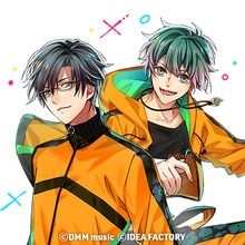 “いんふぃに∞”。左から上潟銘星（CV：津田健次郎）、三桐白（CV：永塚拓馬）。