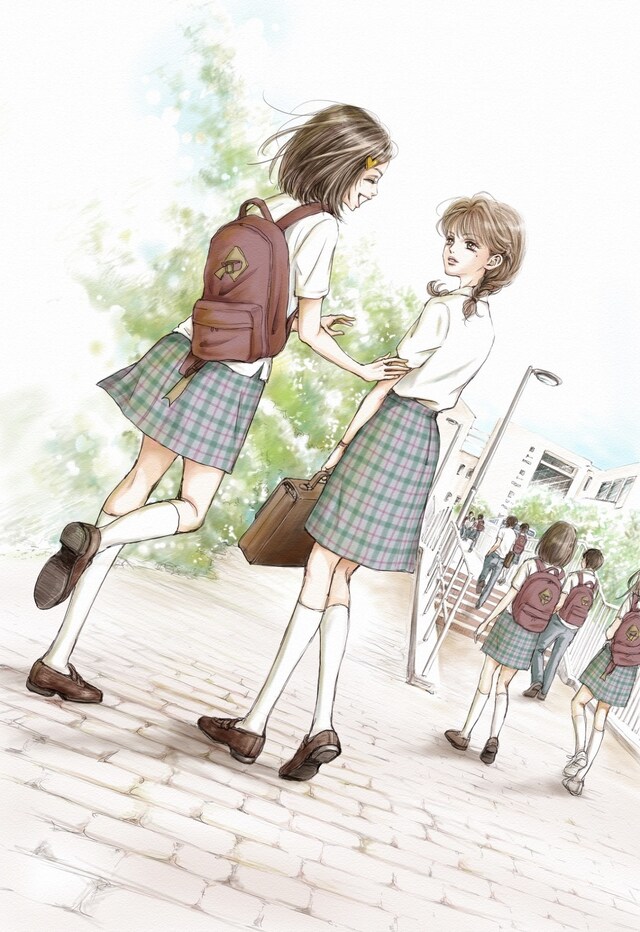 矢沢あいによる「天使なんかじゃない」の描き下ろしイラスト。(c)矢沢あい/集英社