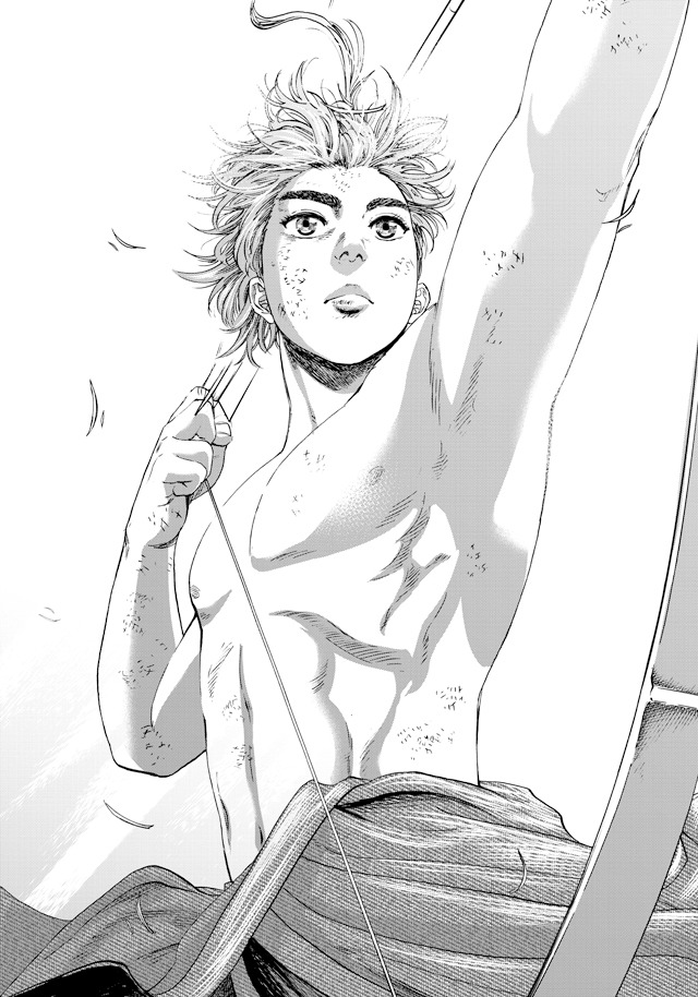 「天を射る」1巻より。