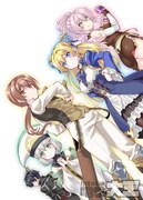 新連載「魔王討伐したあと、目立ちたくないのでギルドマスターになった」のカット。