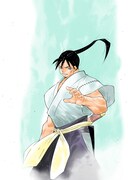 「修羅の刻 東国無双編」イラスト。