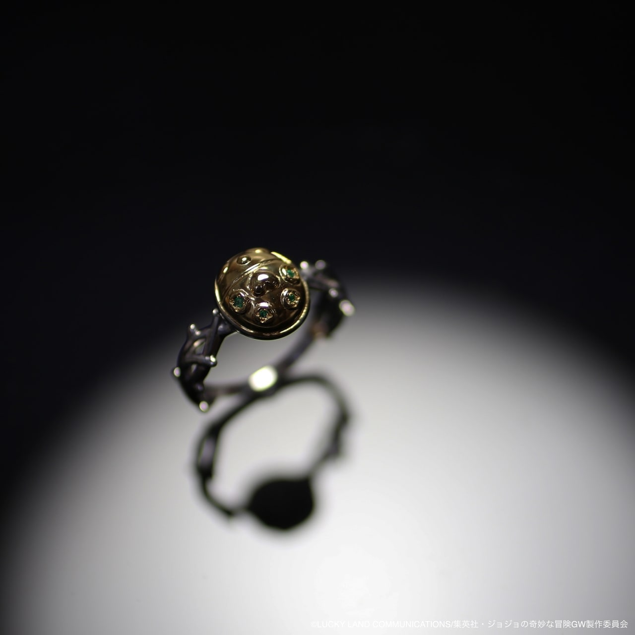 ジョジョの奇妙な冒険 黄金の風　コインネックレス JJO013)ジョジョの奇妙な冒険 黄金の風コインネックレス