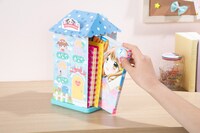 「くるくる回転おうち型コミックラック」