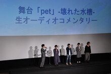 左から君沢ユウキ、植田圭輔、桑野晃輔、谷佳樹、萩野崇。