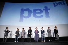 左から君沢ユウキ、加瀬康之、小野友樹、谷山紀章、植田圭輔、桑野晃輔、谷佳樹、萩野崇。