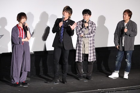 左から植田圭輔、谷山紀章、小野友樹、加瀬康之。