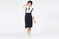 fineモデルのスニーカーの着用イメージ。