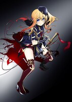 TVアニメ「戦×恋」ティザービジュアル (c)朝倉亮介／SQUARE ENIX・「戦×恋」製作委員会