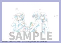 「コードギアス 反逆のルルーシュ劇場3部作 新作カット原画集」サンプル