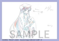 「コードギアス 反逆のルルーシュ劇場3部作 新作カット原画集」サンプル