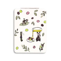 コンパクトミラー（御手杵・日本号・蜻蛉切とオリーブ）