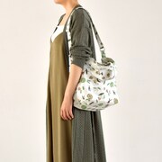 キャンバスショルダートート