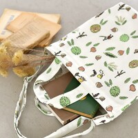 キャンバスショルダートート