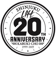 「SHINJUKU LOFT KABUKI-CHO 20TH ANNIVERSARY」ロゴ