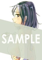 メロンブックスで配布される描き下ろし4Pリーフレット。