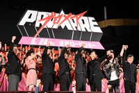 映画「プロメア」の完成披露プレミア上映会の様子。