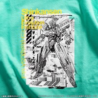 「新幹線変形ロボ シンカリオン E5はやぶさ MkII キッズ用Tシャツ」