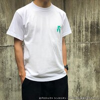 「新幹線変形ロボ シンカリオン E5はやぶさ MkII Tシャツ」着用イメージ