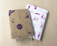 ハルタVol.64に付属する「A子さんの恋人」ブックカバーの使用イメージ。