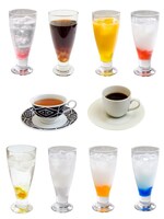 コラボカフェで提供されるドリンク。