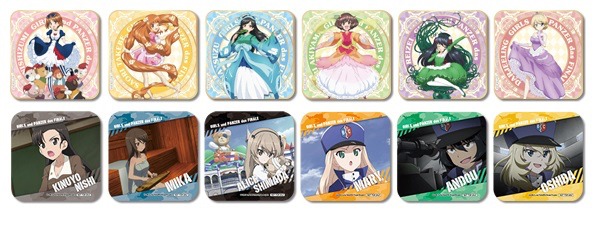 特典のドリンクコースター第1弾（配布期間：6月1日～6月14日）。