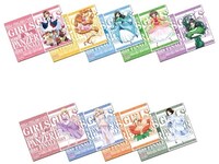 上段から「クリアファイルセットA～童話ver.～」、「クリアファイルセットB～童話ver.～」。