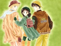 「ママレード・ボーイ」の原画。(c)吉住渉/集英社