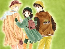 「ママレード・ボーイ」の原画。(c)吉住渉/集英社