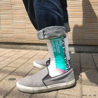 「新幹線変形ロボ シンカリオン ソックス」着用イメージ