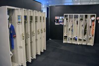 ロッカールームの様子。