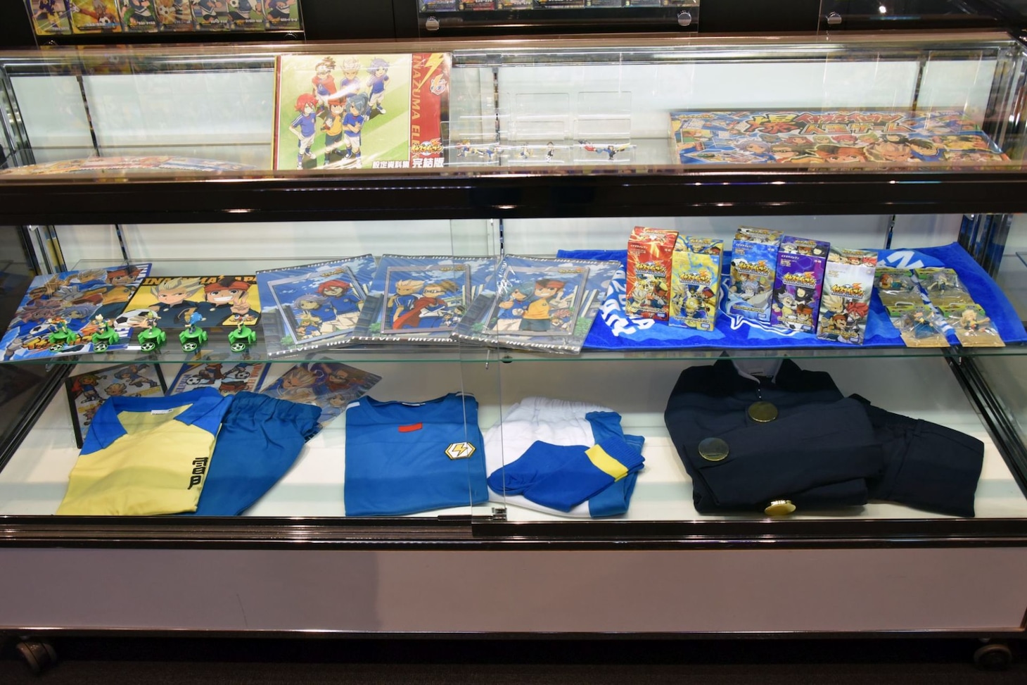 シリーズ作品のグッズ。