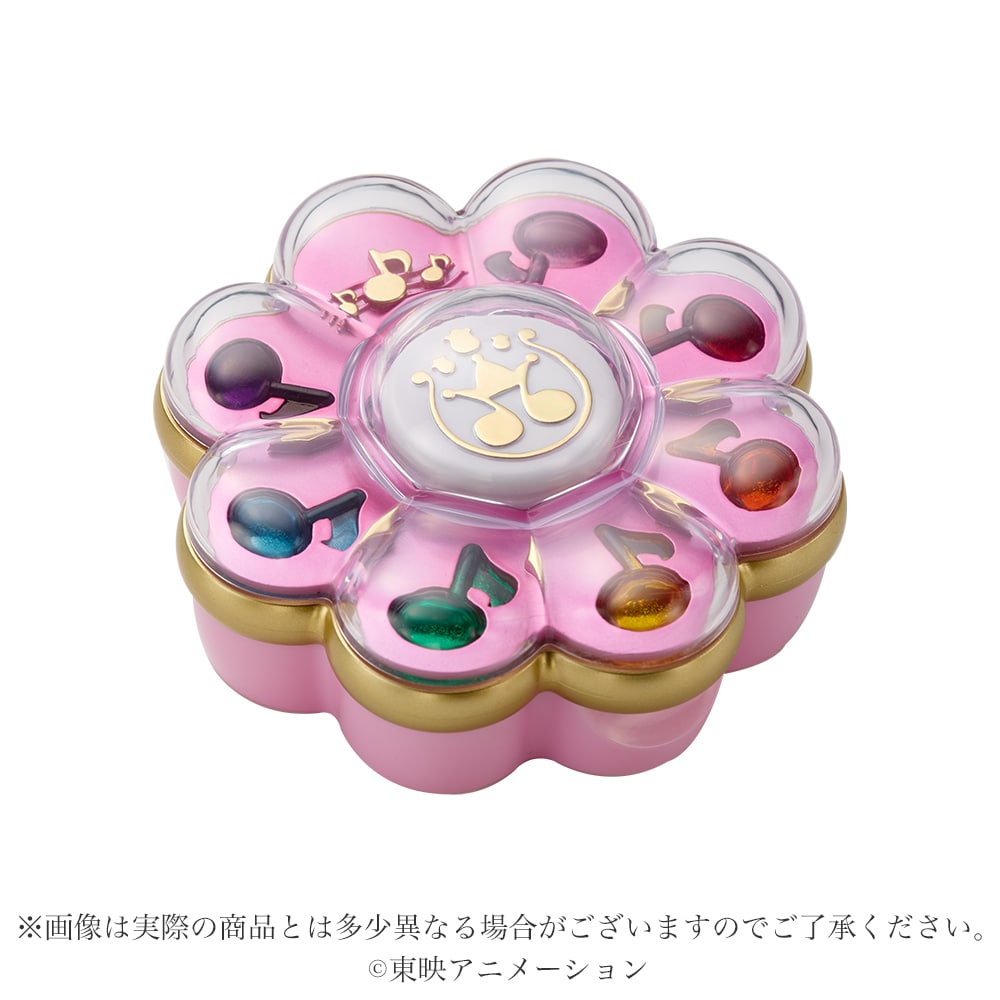 おジャ魔女どれみ」20周年記念、リズムタップが5色のフェイスパウダー