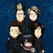 BUCK-TICKメンバーが「ゲゲゲの鬼太郎」タッチに、ライブ会場でグッズ販売