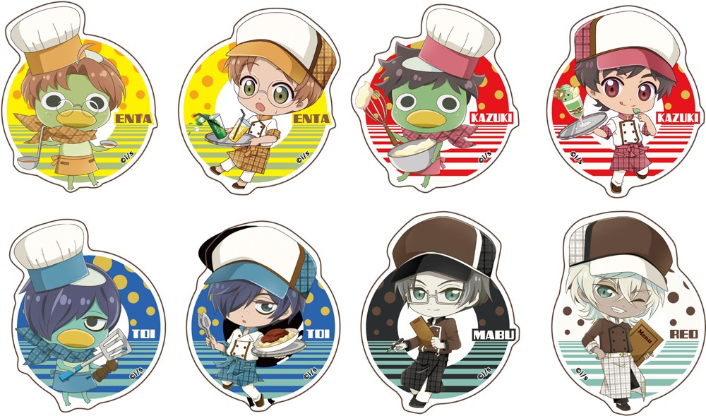 「ふぉーちゅん☆アクリルバッジ」