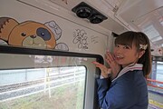 「『ガールズ&パンツァー』ガルパンバス5号車 お披露目レポート」より。