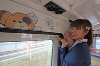 「『ガールズ&パンツァー』ガルパンバス5号車 お披露目レポート」より。