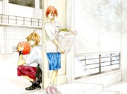 花とゆめ12号で巻頭カラーを飾った「なまいきざかり。」のイラスト。