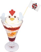 「ナイスバード！コッコくんパフェ」