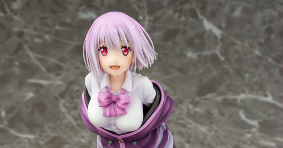 SSSS.GRIDMAN」新条アカネフィギュア、さわやかな笑顔…その後ろ手に 