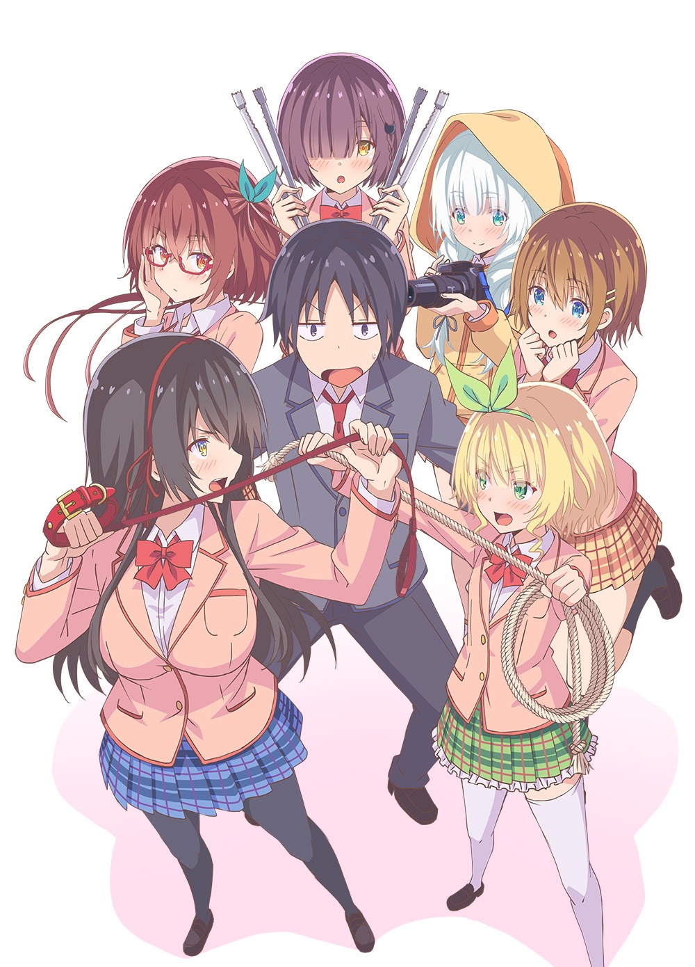 TVアニメ「可愛ければ変態でも好きになってくれますか？」第2弾キービジュアル