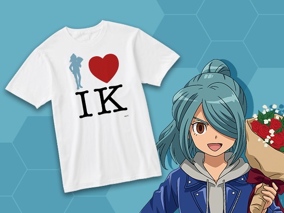 「イナズマイレブン 半袖Tシャツ（I LOVE デザイン・風丸一郎太）」