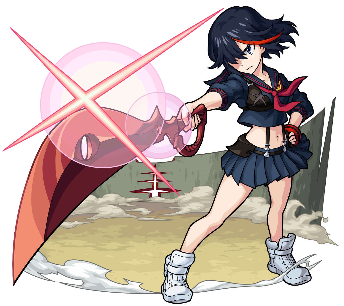 「火属性 ★6 纏流子&鮮血 （獣神化前）」